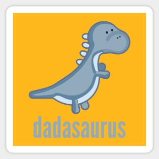 Dadasaurus Shirt Dinosaur Family Shirt Set Sticker